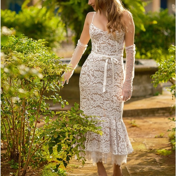 V. Chapman Naomi Dress Sz 2 - Picture 2 of 2